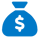 MidCo_Icon_Blue_Money_Bag_Save_275px
